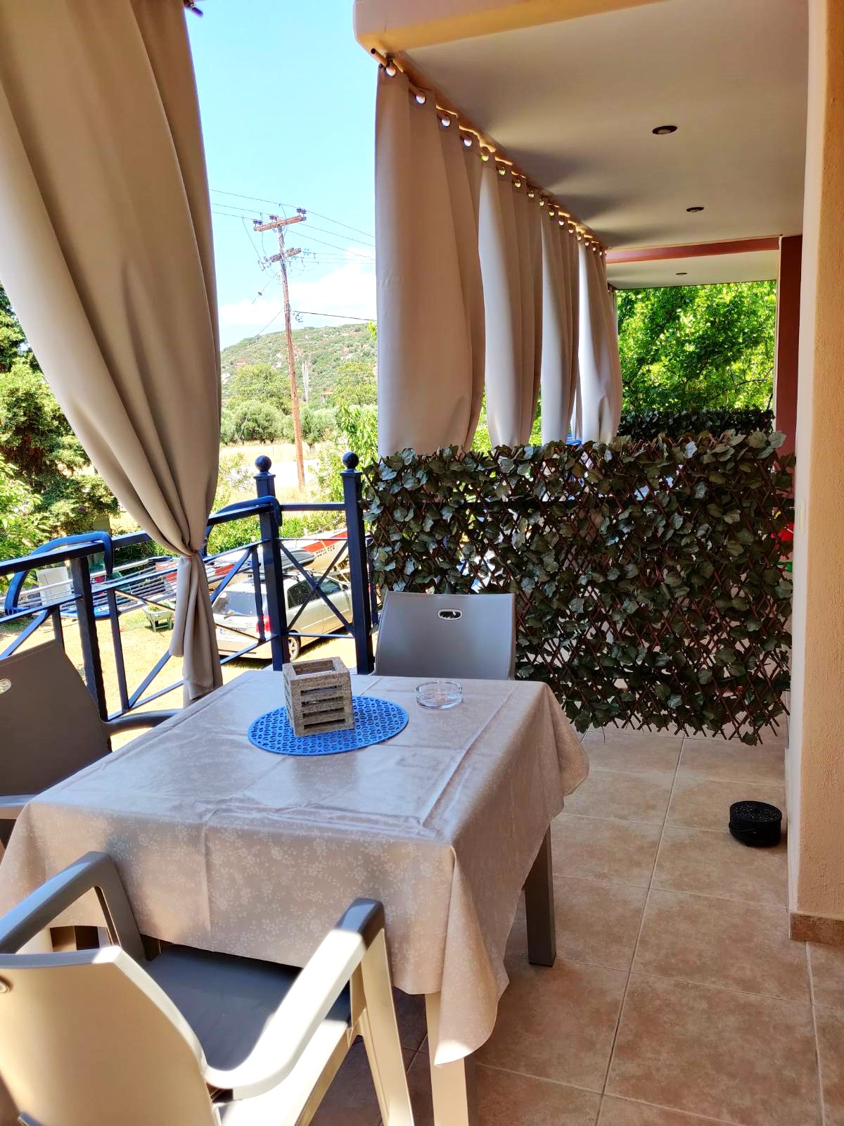 Sunny balcony